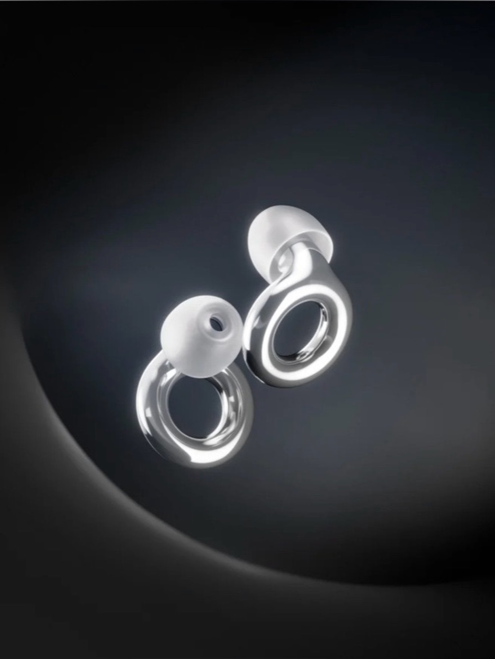 Loop Experience 2 Silver Earbuds NIB - Picture 2 of 9